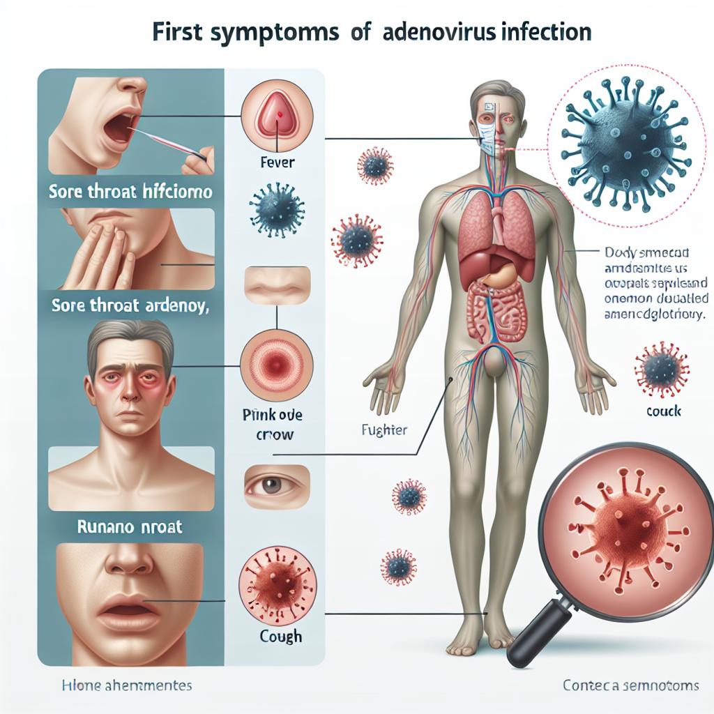 如何辨識腺病毒感染的初步症狀