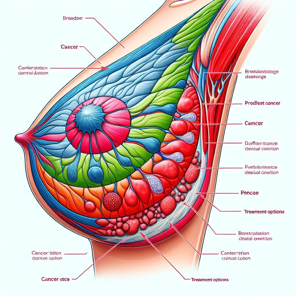 乳癌的分期和不同治療方案比較