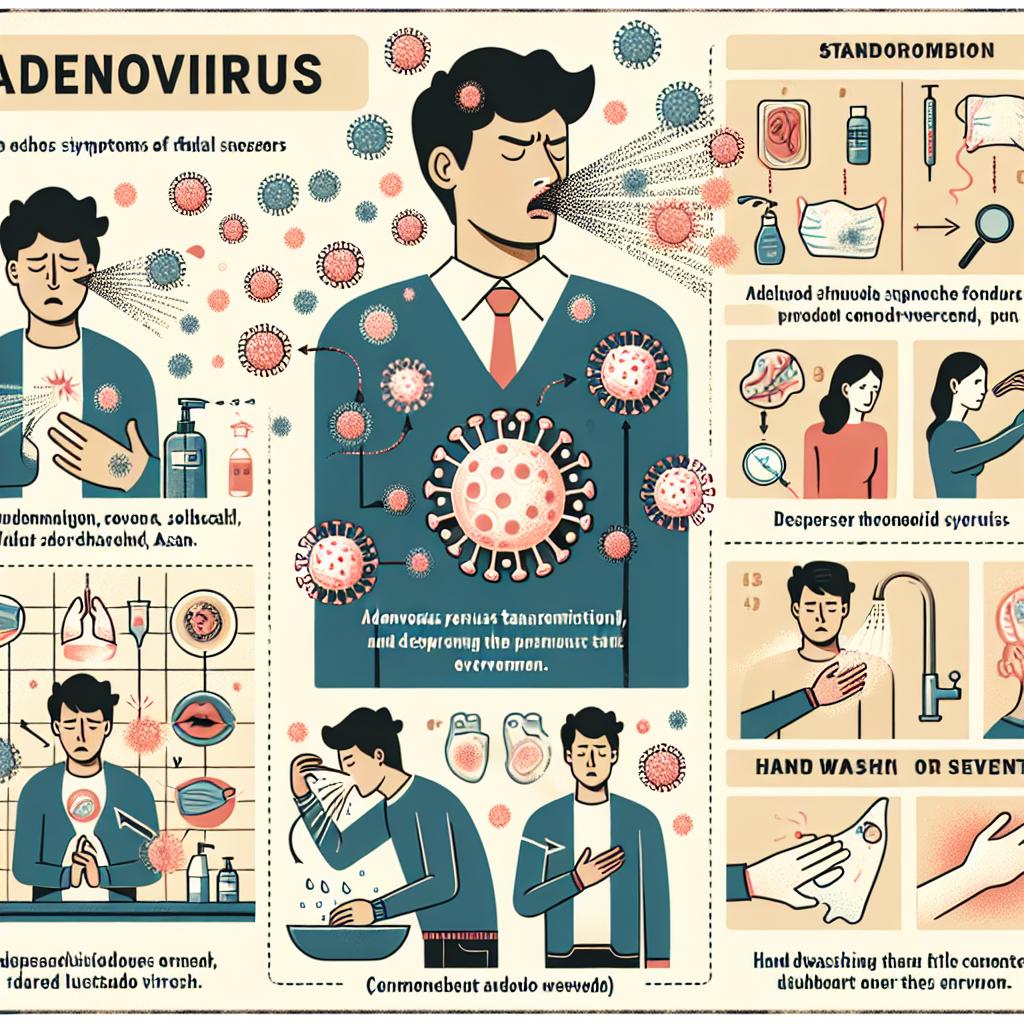 了解腺病毒的症狀與傳播途徑以提高警覺