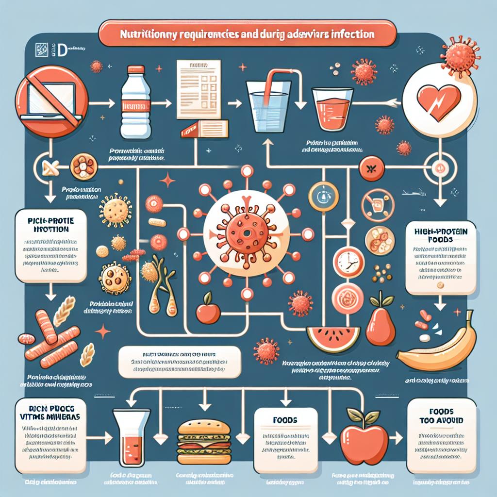 腺病毒感染期間的營養需求與飲食原則