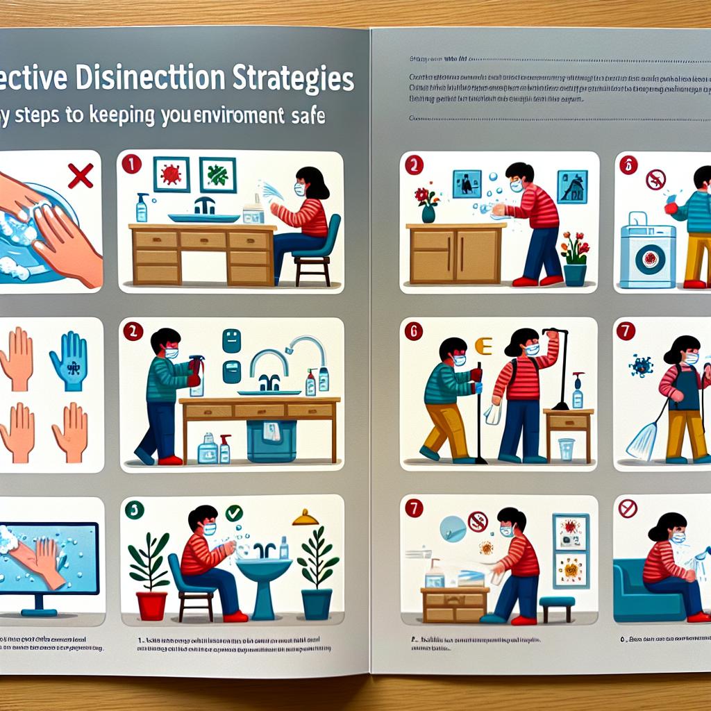 有效消毒策略：確保環境安全的關鍵步驟