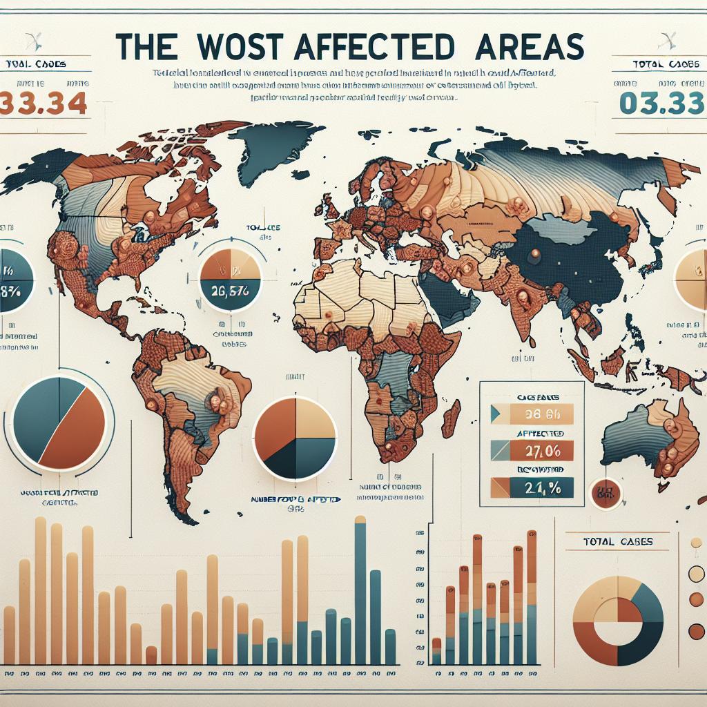 受影響國家分析：最嚴重的地區與病例數據