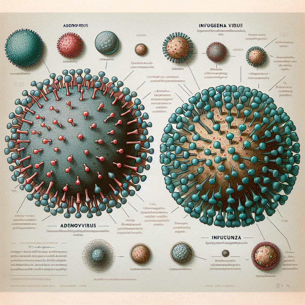 腺病毒與流感的基本認識：了解病原體的差異