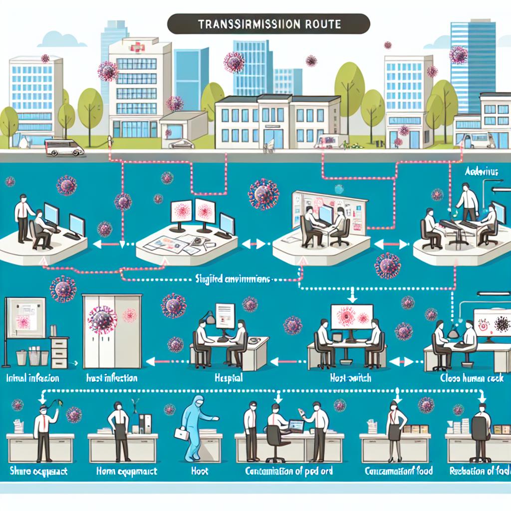 腺病毒的傳播途徑與工作環境的關聯性